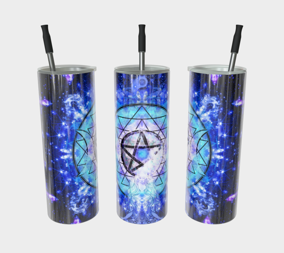 Amen Jin's Katerina's Eros & Psyche Magickal Awakening Meditations Stainless Steel Tumbler