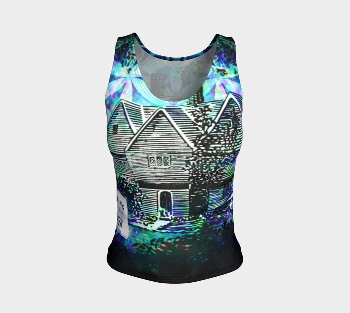 Katerina's Now and Forever Desires Salem Witch Meditations Fitted Tank Top