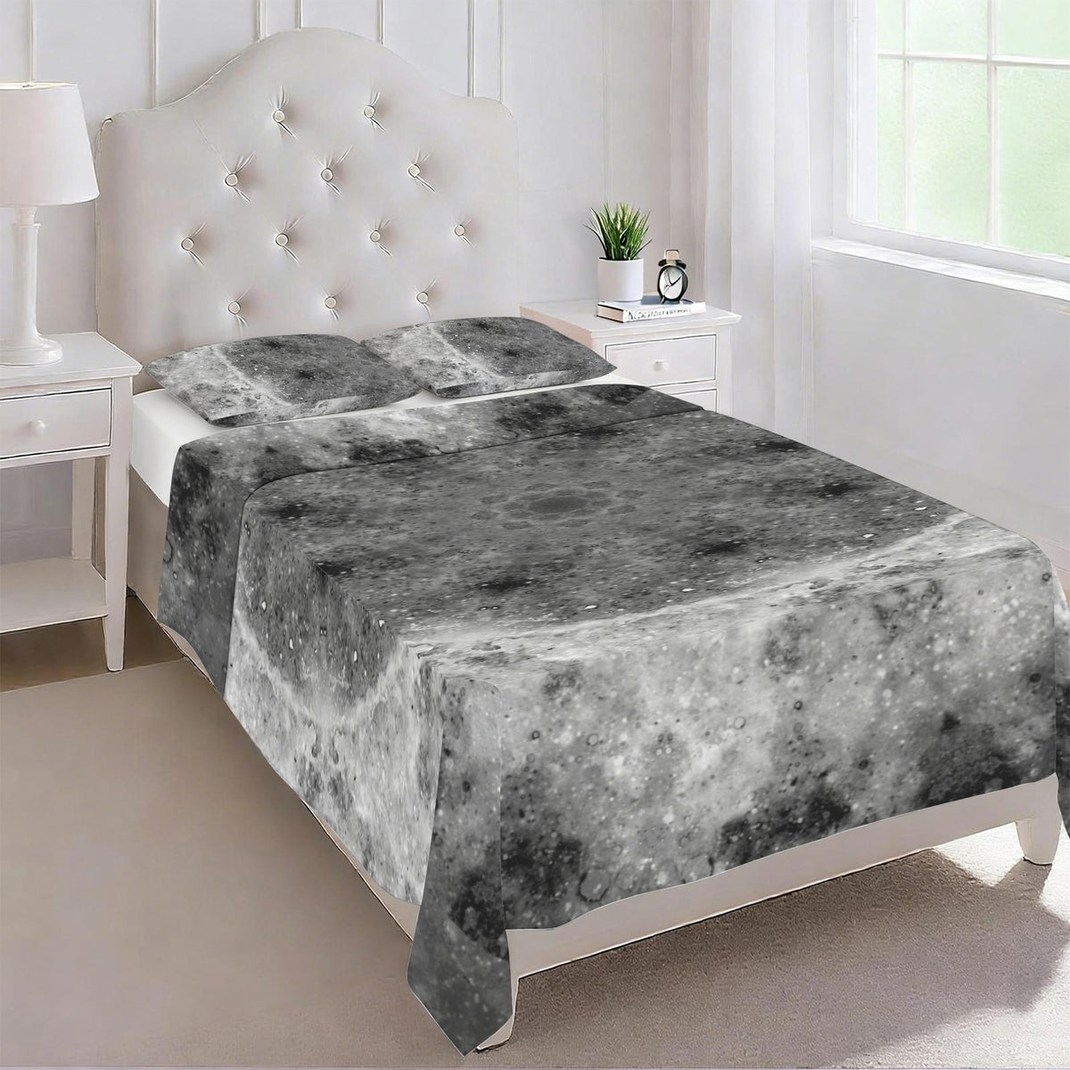 Katerina's You Are Not Forgotten Desires 3-Piece Bedding Set (Bed Sheet + Pillowcases)  | Ships from USA