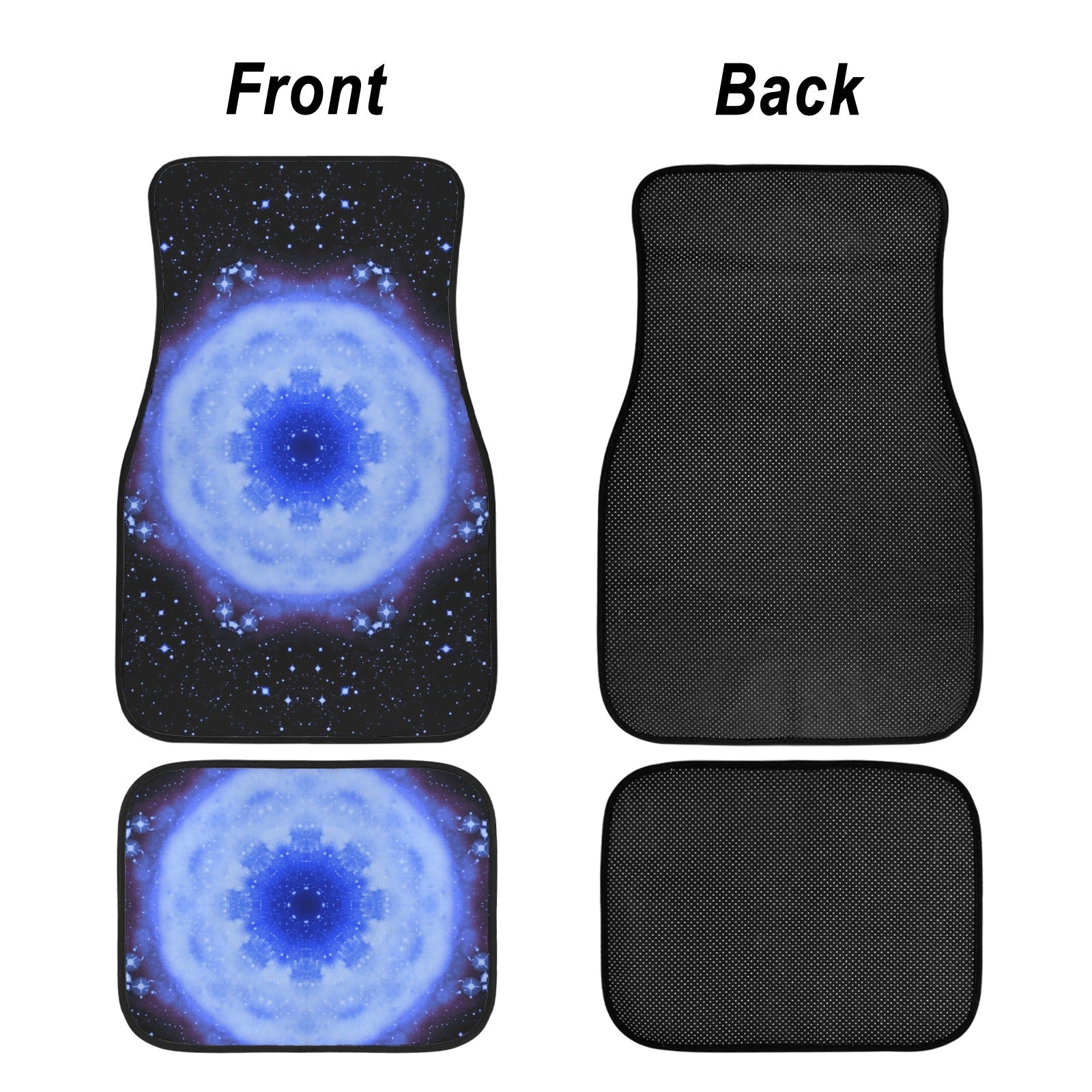 Katerina's Halo Desires 4-Piece Car Floor Mats （Customized Separately）| Ships from USA