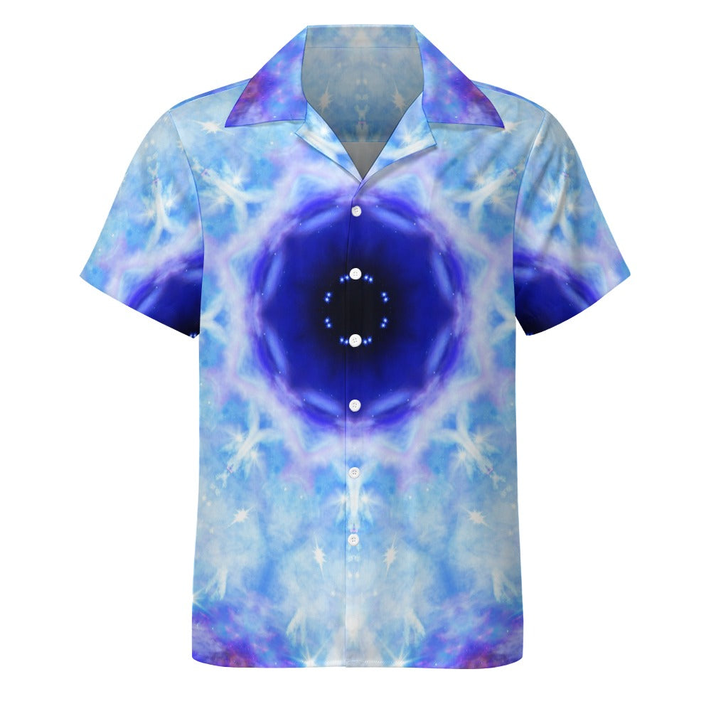 Amen Jin's Kingdom of the Moon Desires Cuban collar shirt
