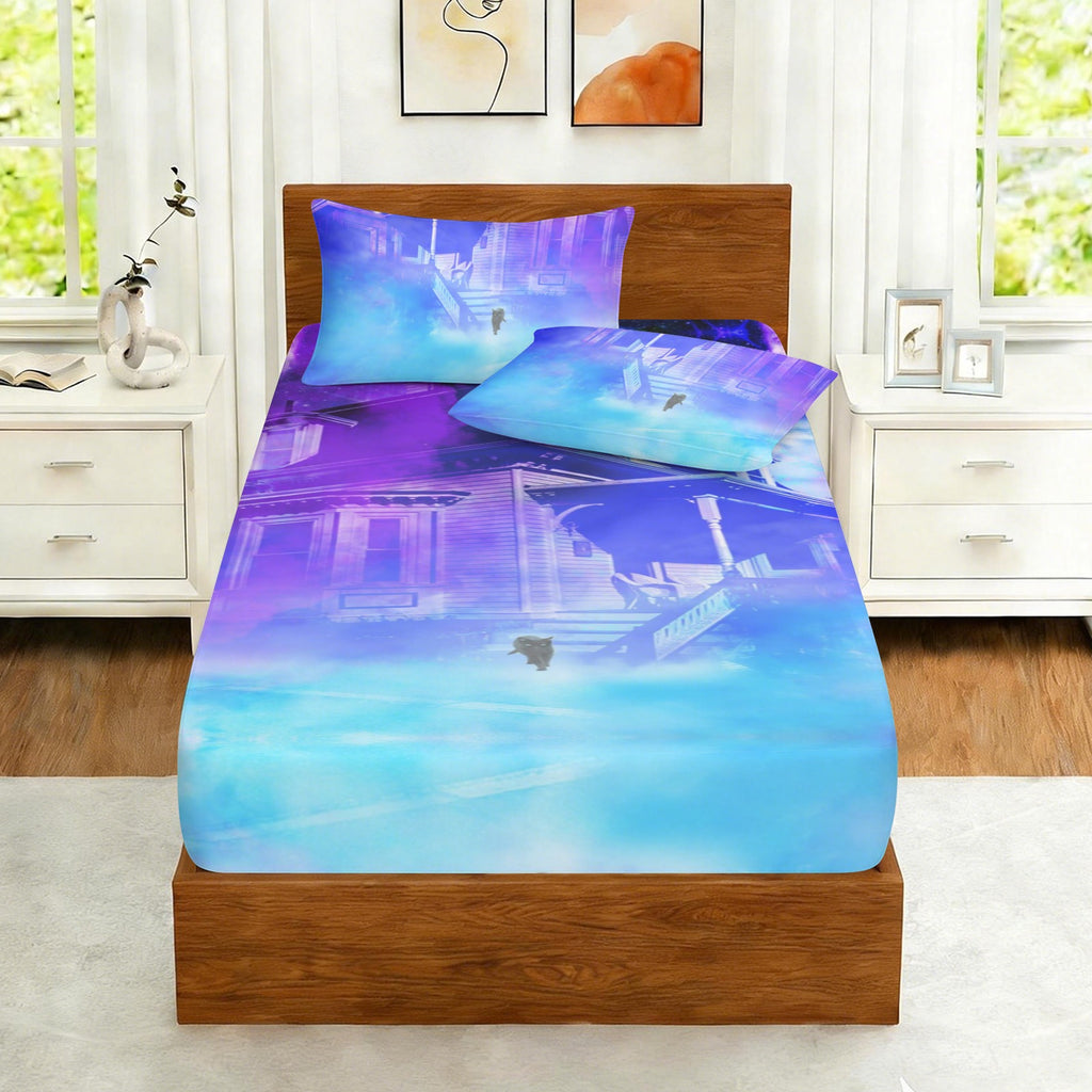 Amen Jin's Katerina's Eros & Psyche Desires Hocus Pocus Dreams Twin Bedding Set (Fitted Sheet + Pillowcases) | Ships from USA
