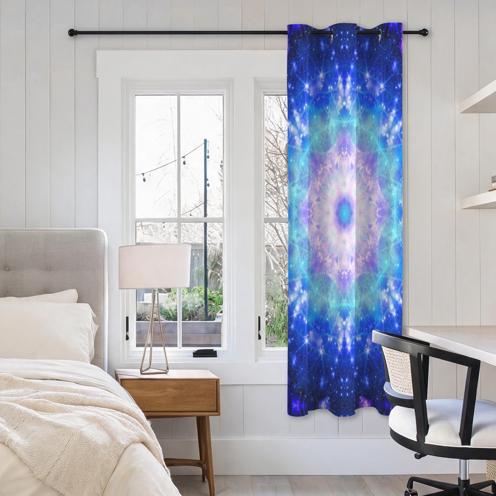 Amen Jin's Katerina's Eros & Psyche Desires Grommet Curtain 42" x 63" ( 1 Piece ) | Ships from USA