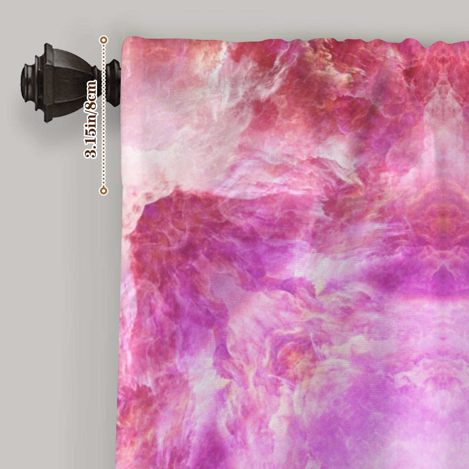 Katerina's Unconditional Desires Window Curtain 27.6" x 39.4" ( 1 Piece ) | Ships from USA