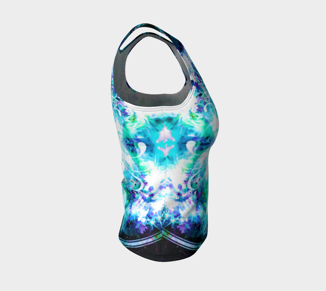 Katerina's Now and Forever Buddha Meditations Fitted Tank Top
