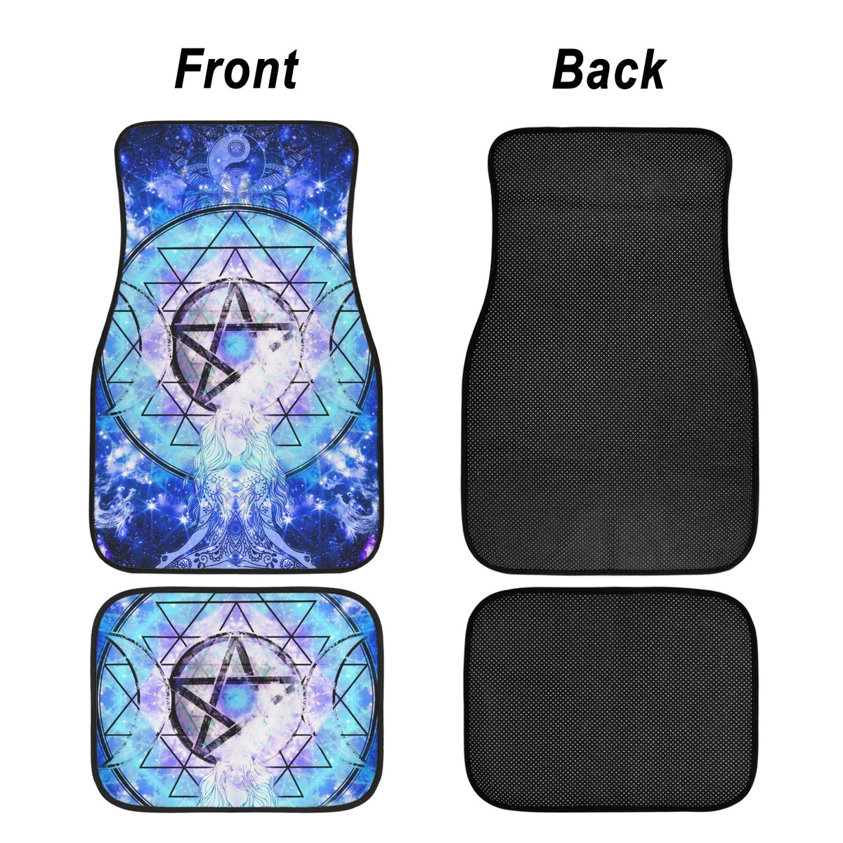 Amen Jin's Katerina's Eros & Psyche Magickal Meditations 4-Piece Car Floor Mats （Customized Separately）| Ships from USA