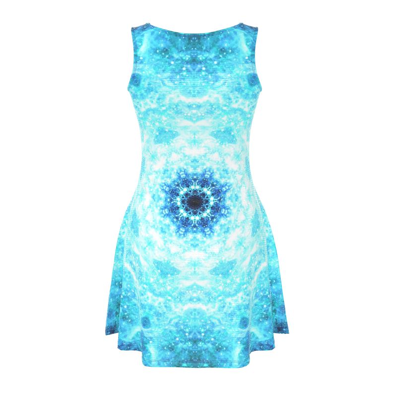 Amen Jin's all the White Horses Desires Skater Dress