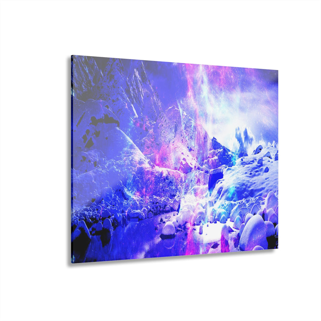Amethyst Yule Night Dreams Acrylic Prints (French Cleat Hanging)
