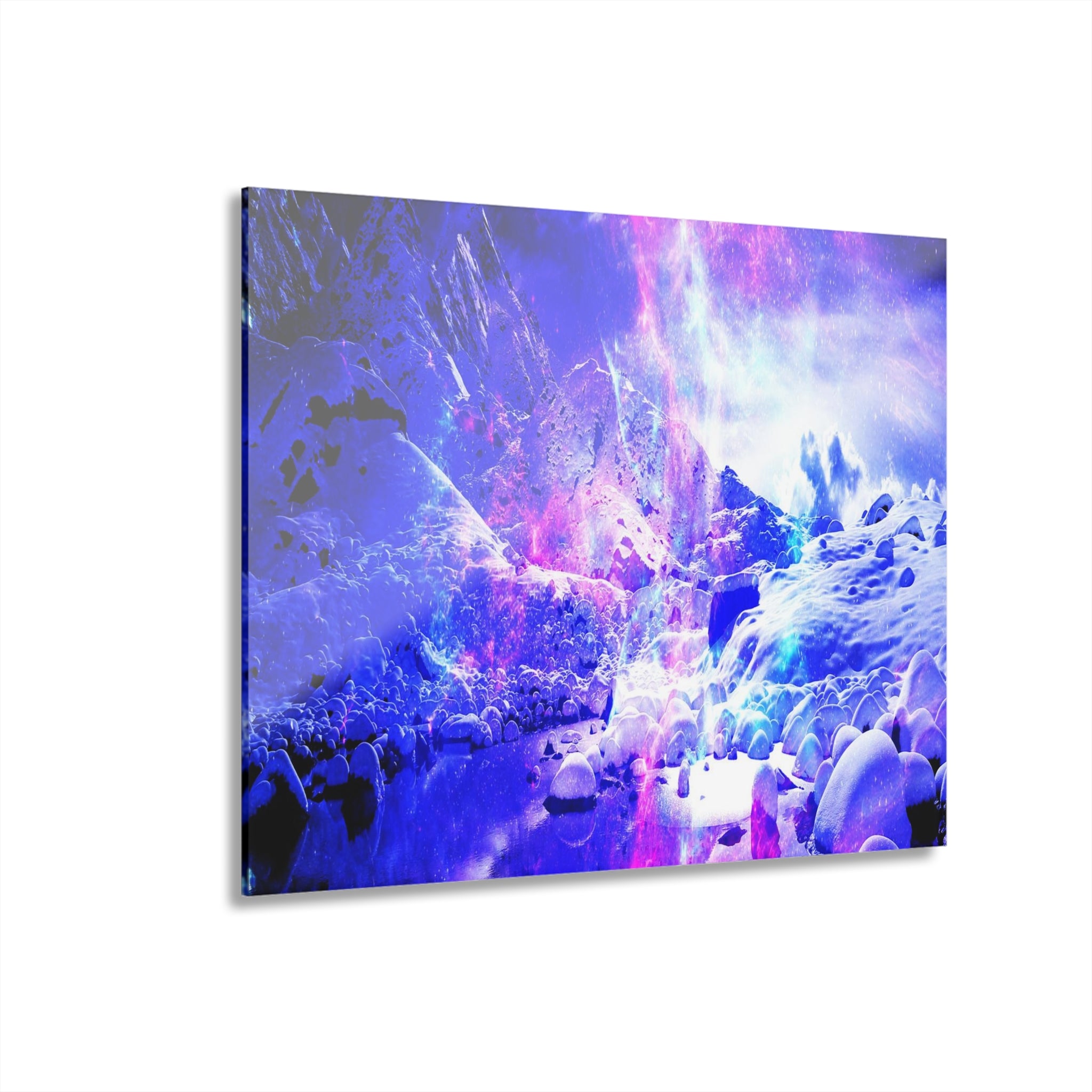 Amethyst Yule Night Dreams Acrylic Prints (French Cleat Hanging)