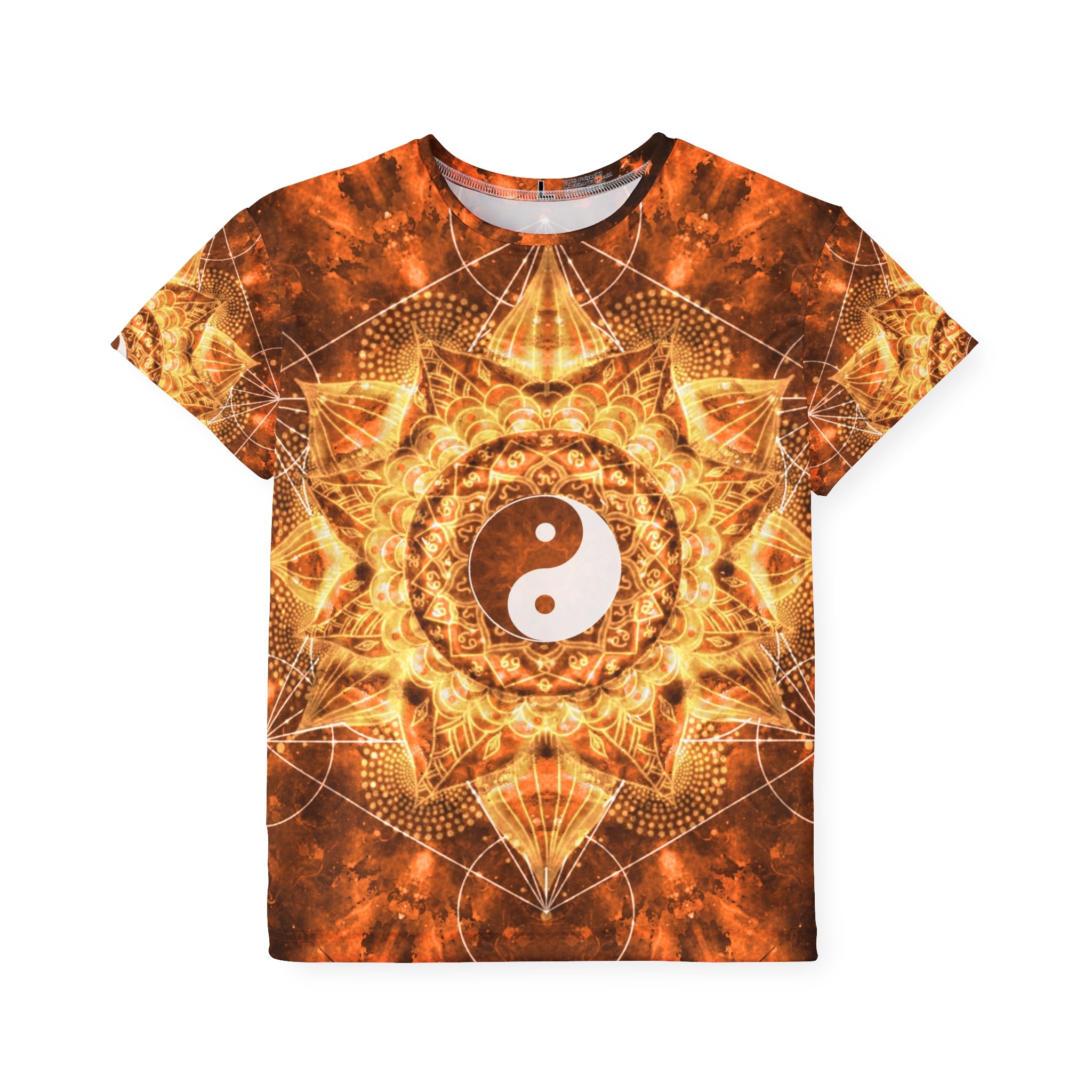 Svadisthana Desires Yin Yang Meditations Kids Sports Jersey
