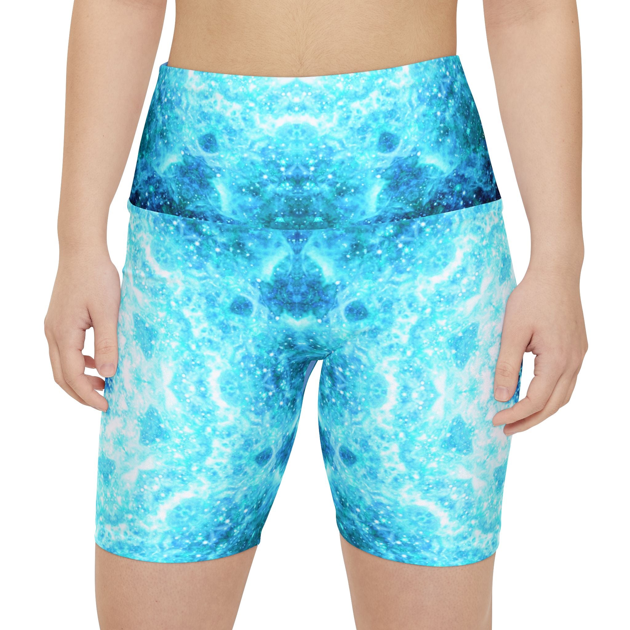 Amen Jin's all the White Horses Desires Women's Workout Shorts