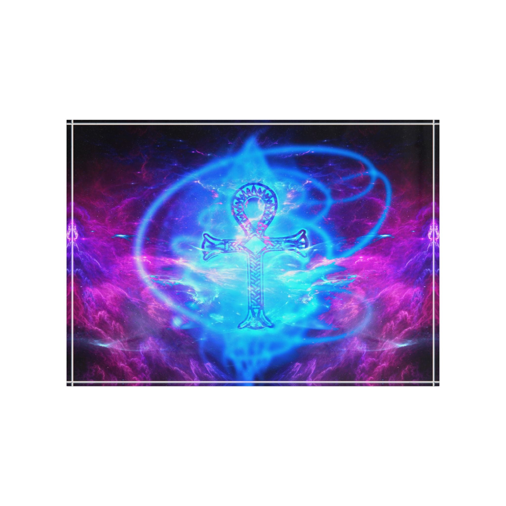 Amethyst Ankh Dreams Photo Block