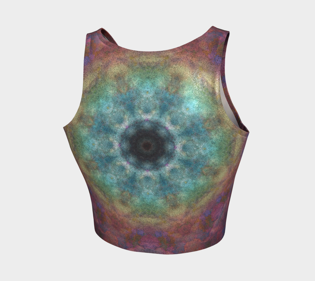 Spirited Marie Towards the Sun Desires Athletic Crop Top