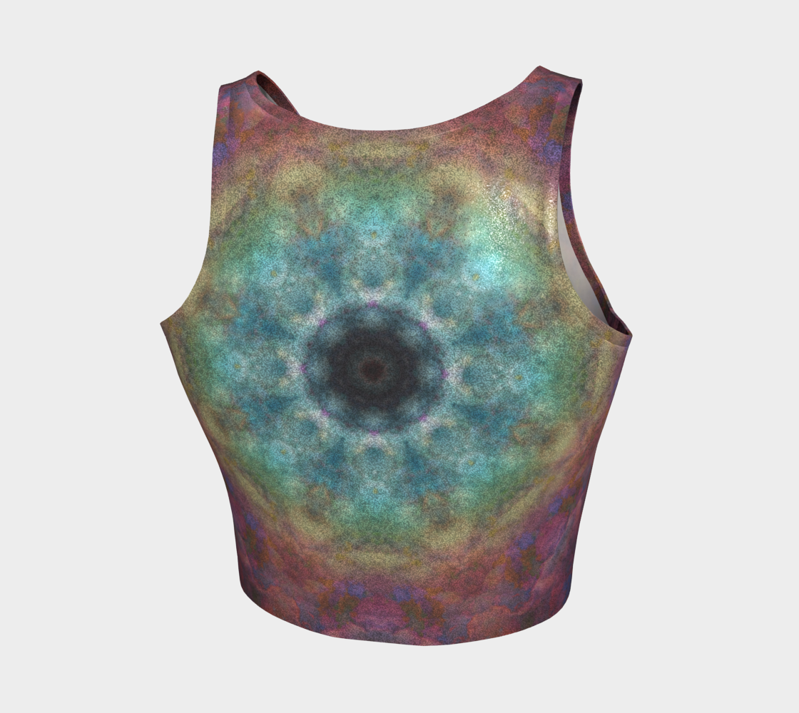 Spirited Marie Towards the Sun Desires Athletic Crop Top