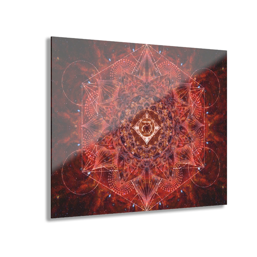 Muladhara Meditations Acrylic (French Cleat Hanging)