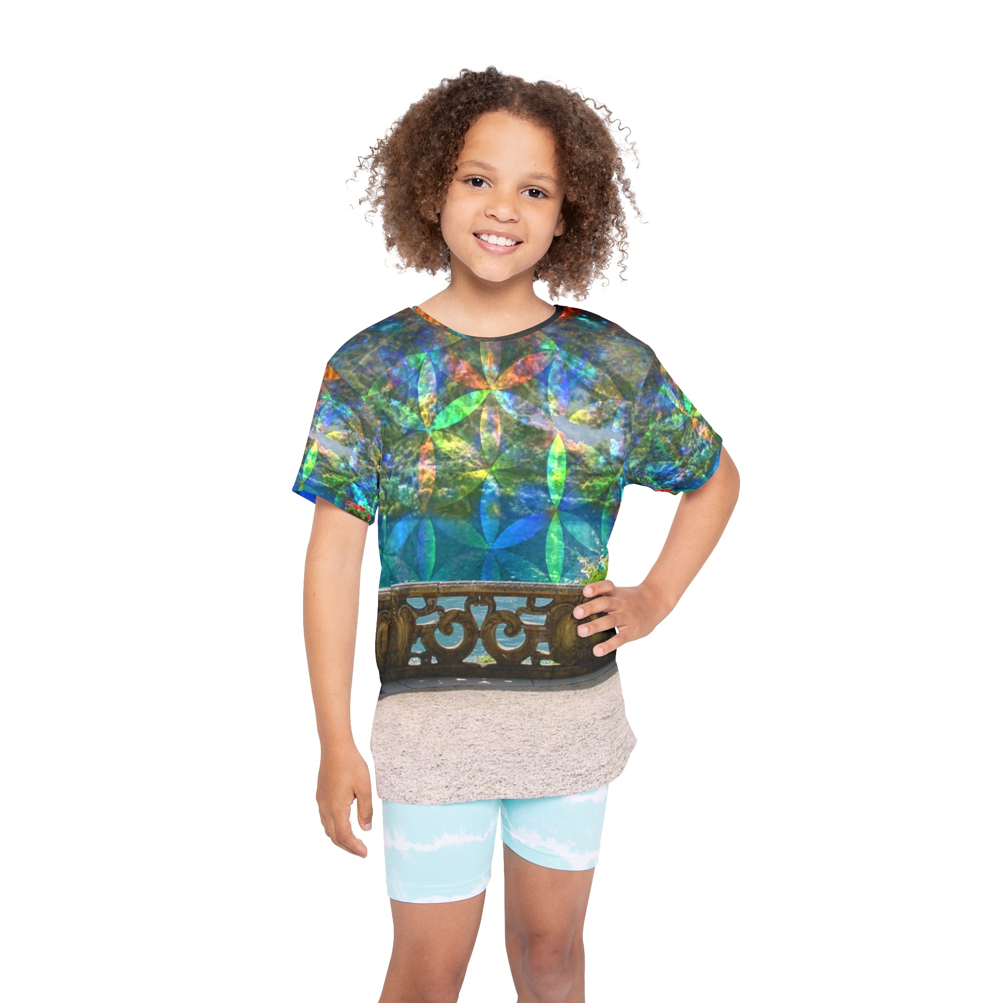 Amen Jin's by the Lake Meditations Kids Sports Jersey