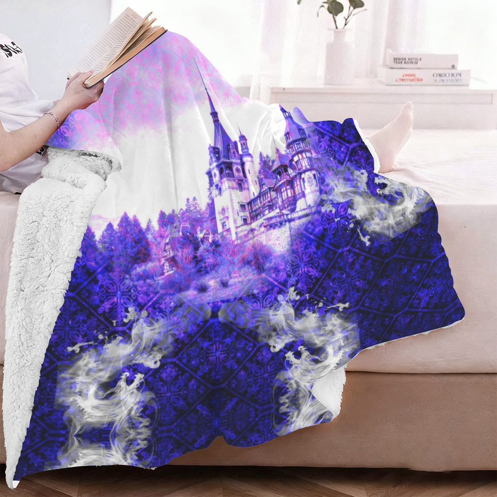 Katerina's Dragon's Eye Desires  Dragoness Dreams Sherpa Fleece Blanket 60" x 80" | Ships from USA