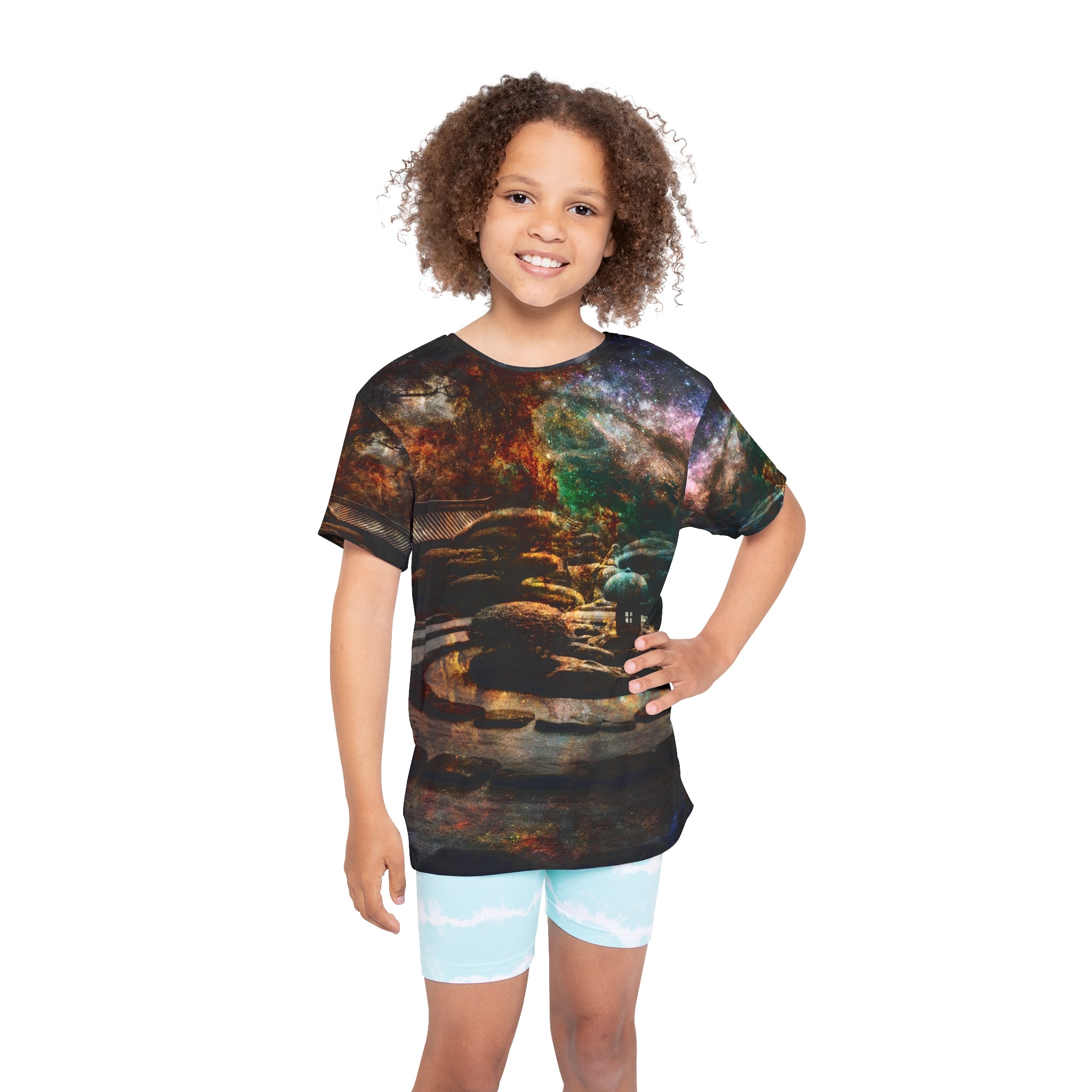 Breathe Again Tranquil Garden Dreams Kids Sports Jersey