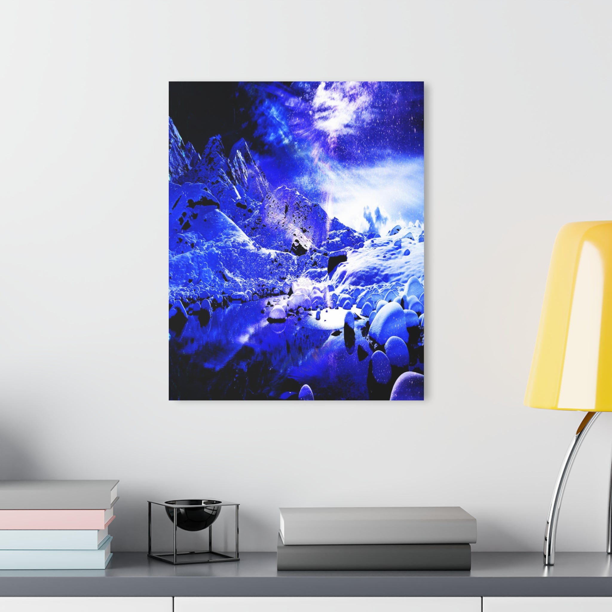 Yule Night Dreams Acrylic Prints (French Cleat Hanging)