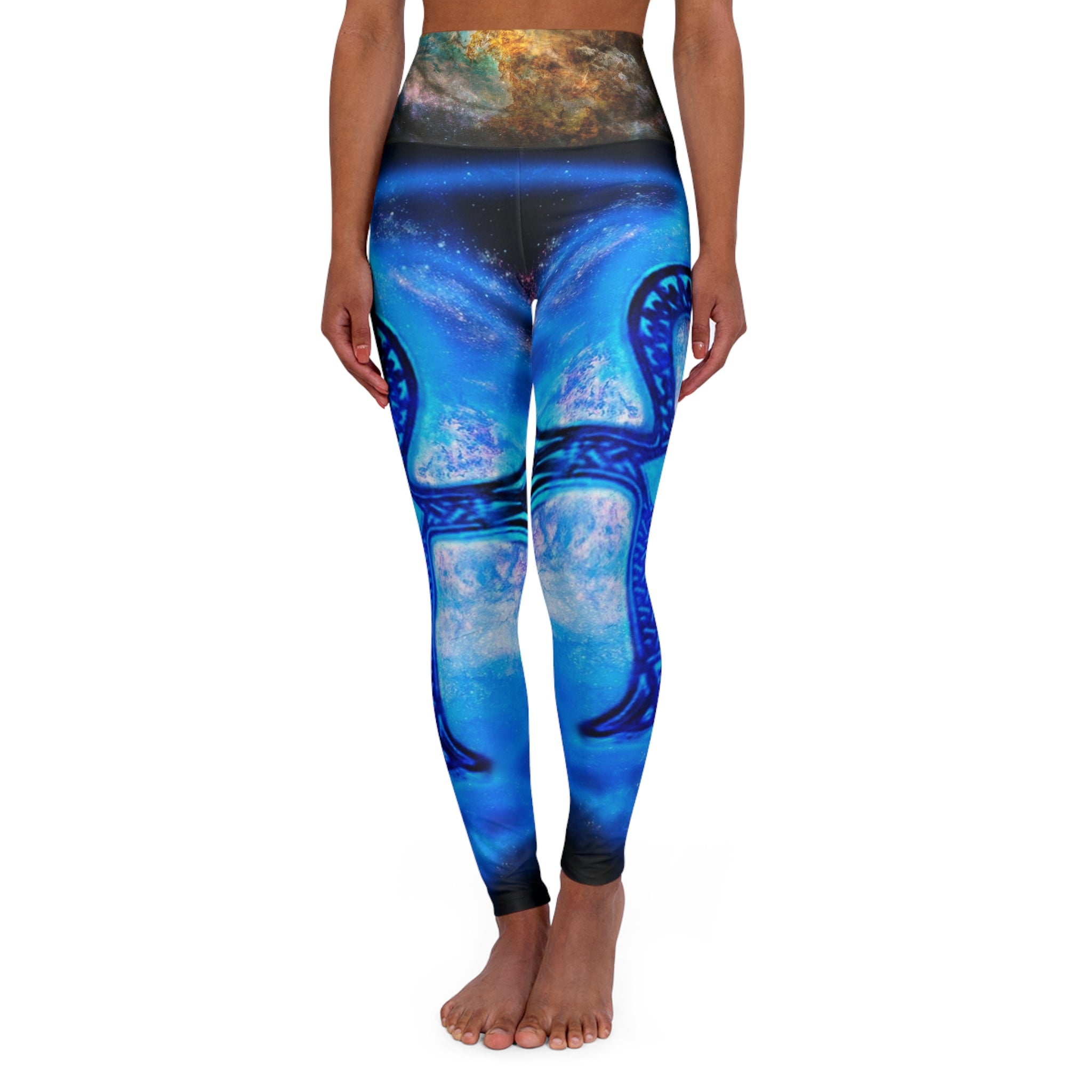 Breathe Again Ankh Dreams High Waisted Yoga Leggings