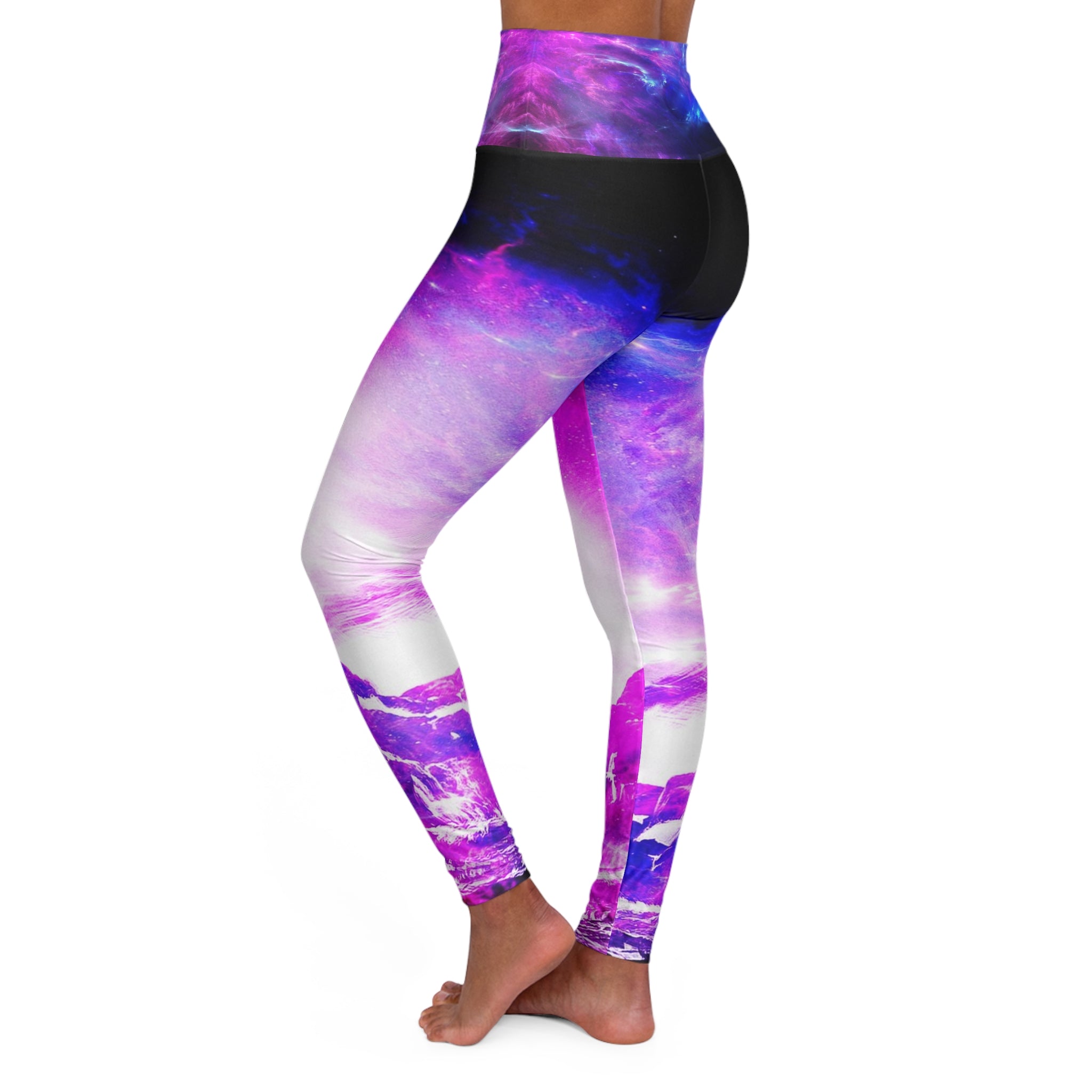 Amethyst Serenity Bay Dreams High Waisted Yoga Leggings