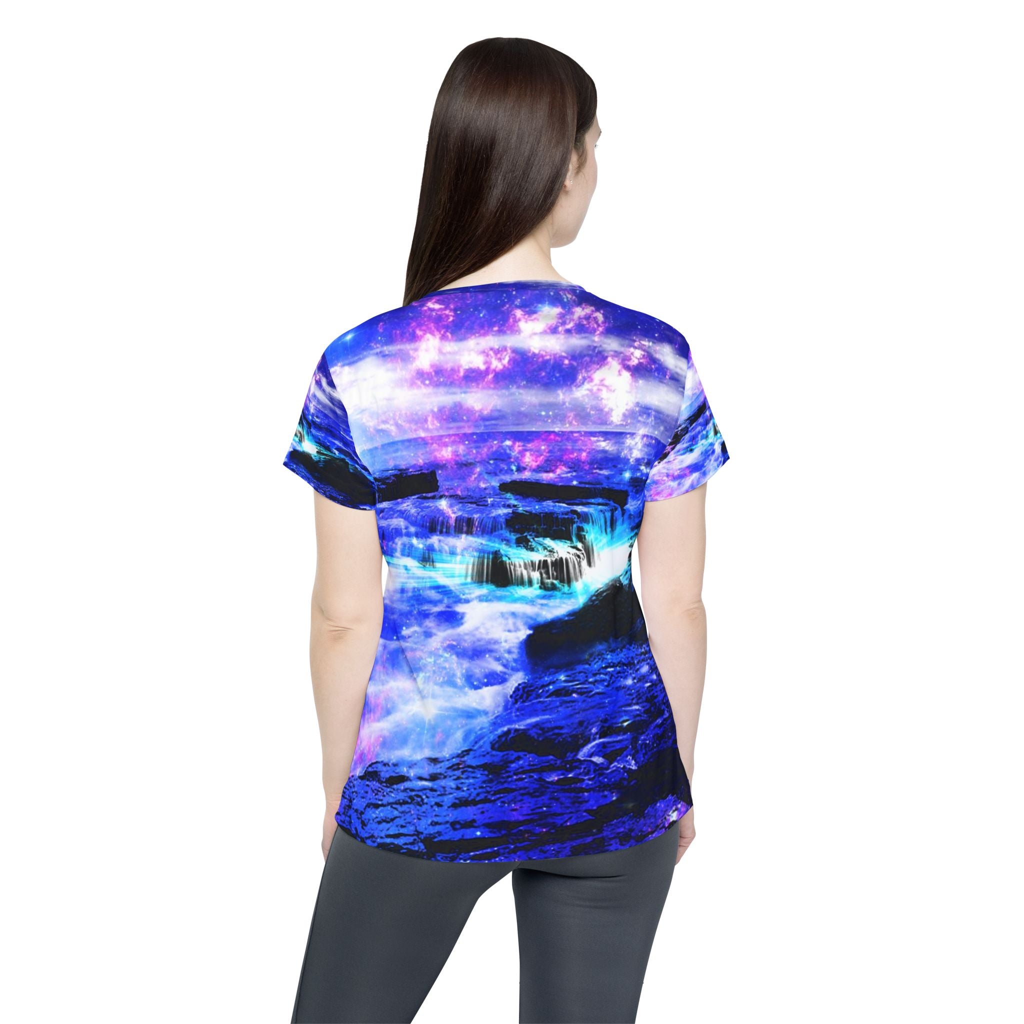 Iridescent Magickal Sea Dreams Women's Sports Jersey