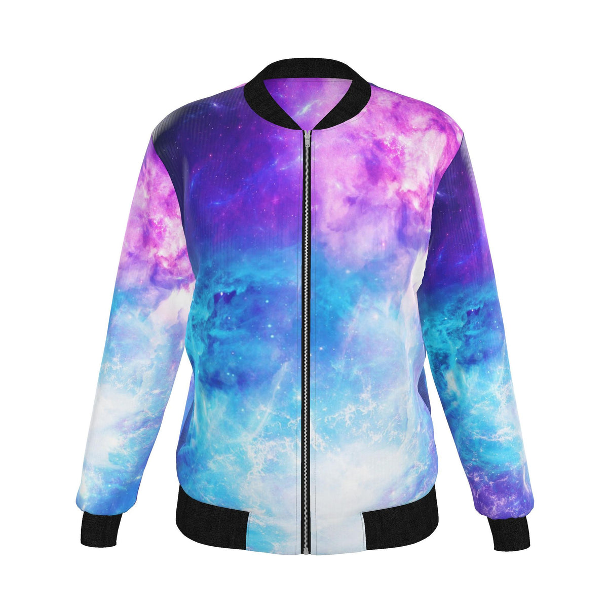 Women's Reversible Silk Bomber Jacket