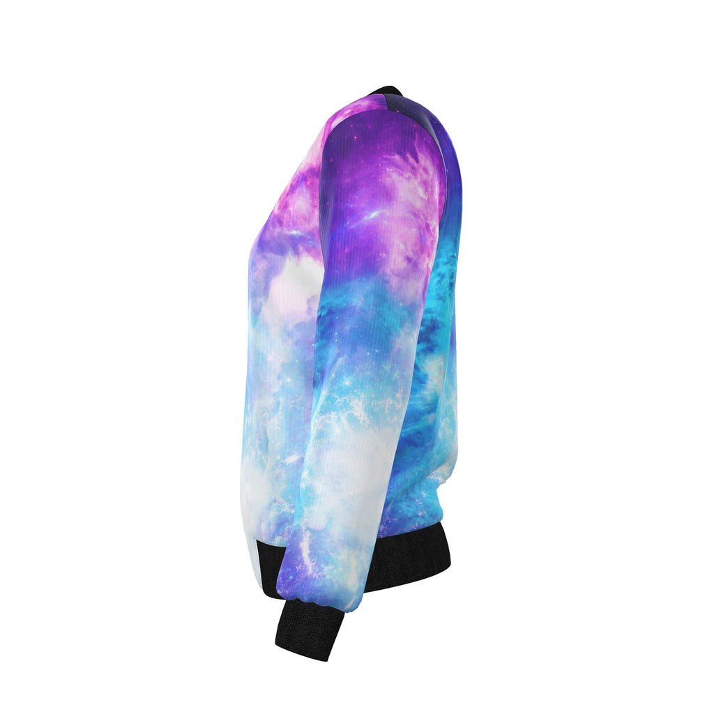 Women's Reversible Silk Bomber Jacket