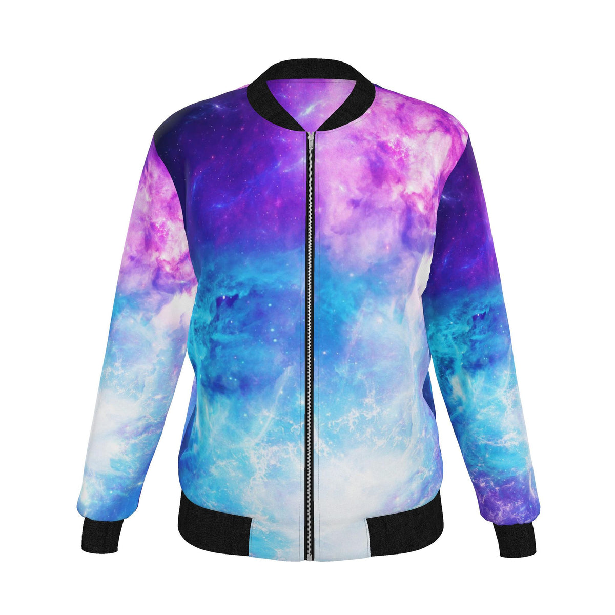 Women's Reversible Silk Bomber Jacket