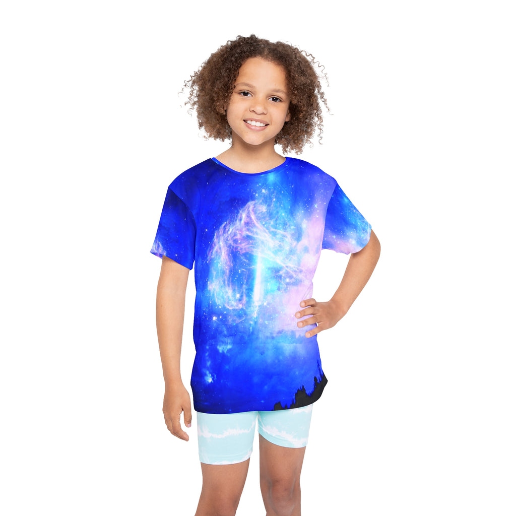 Starry Night Dreams Kids Sports Jersey