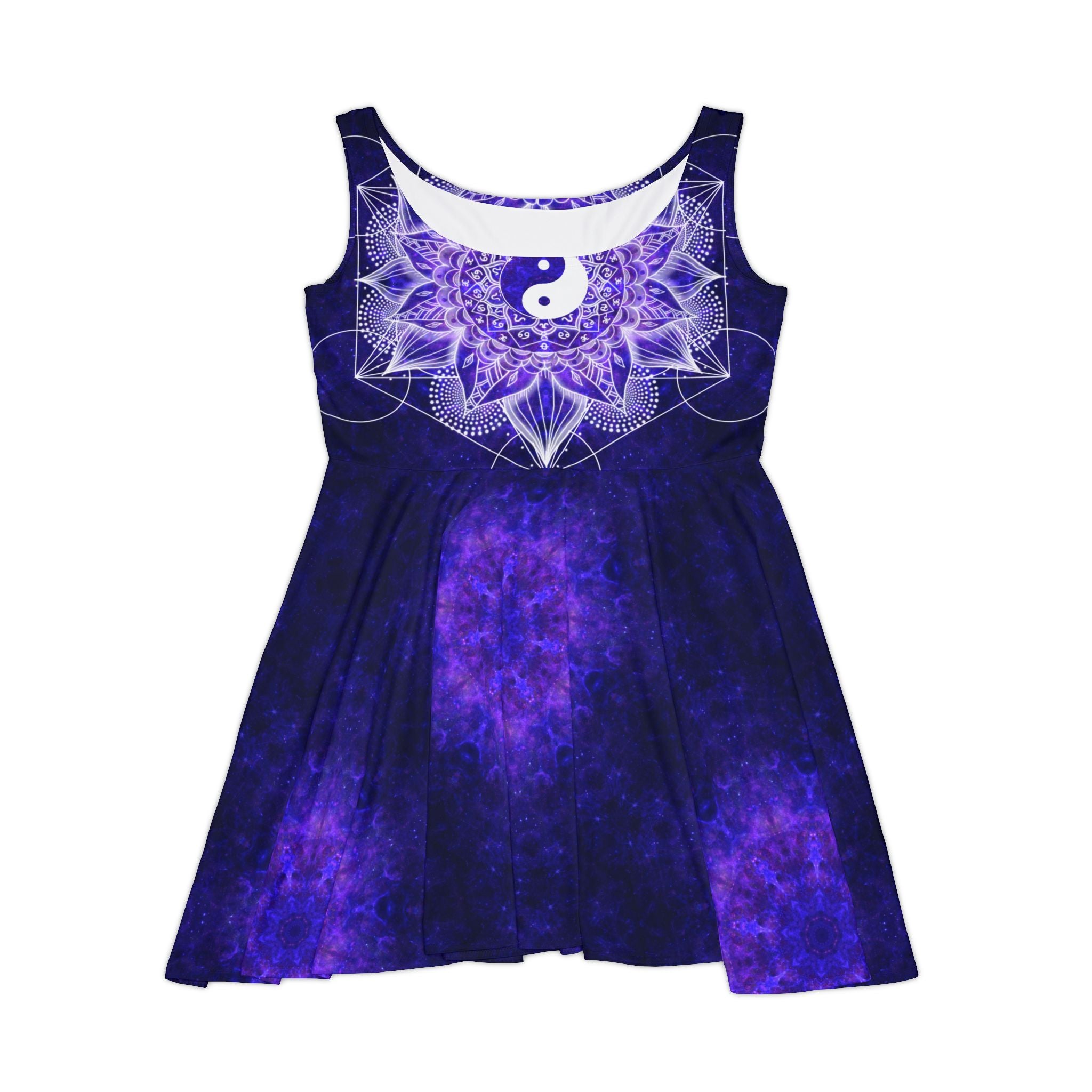 Katerina's Dragon's Eye Yin Yang Meditations Women's Skater Dress