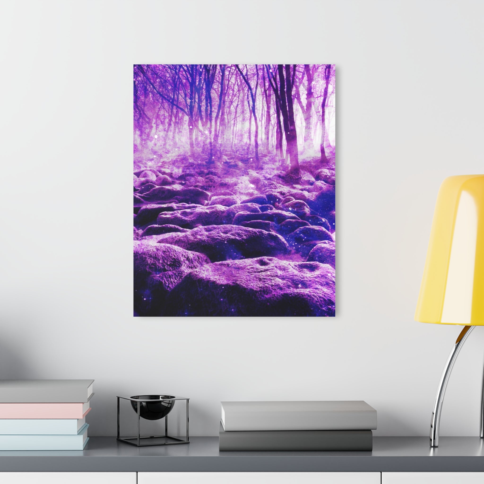 Sahasrara Desires Clearing in the Forest Dreams Acrylic Prints (French Cleat Hanging)