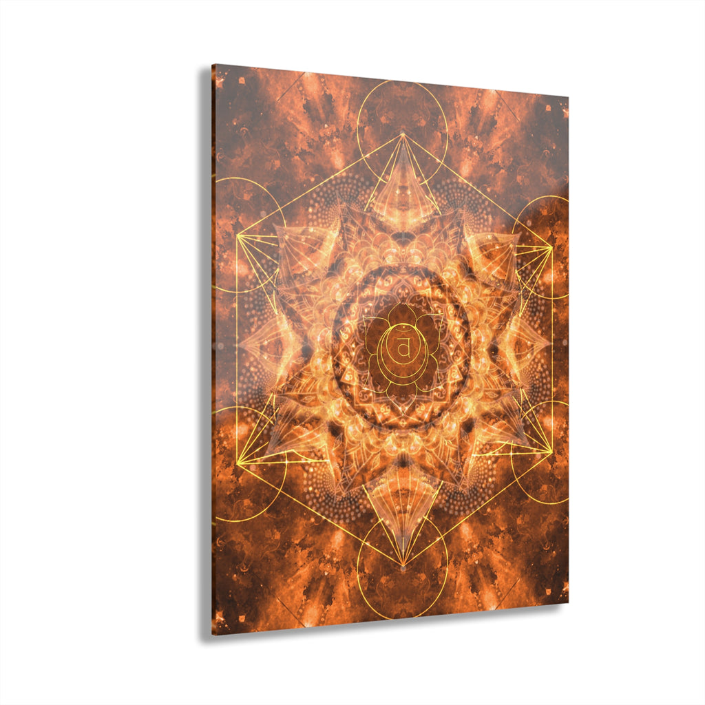 Svadisthana Meditations Acrylic Prints (French Cleat Hanging)