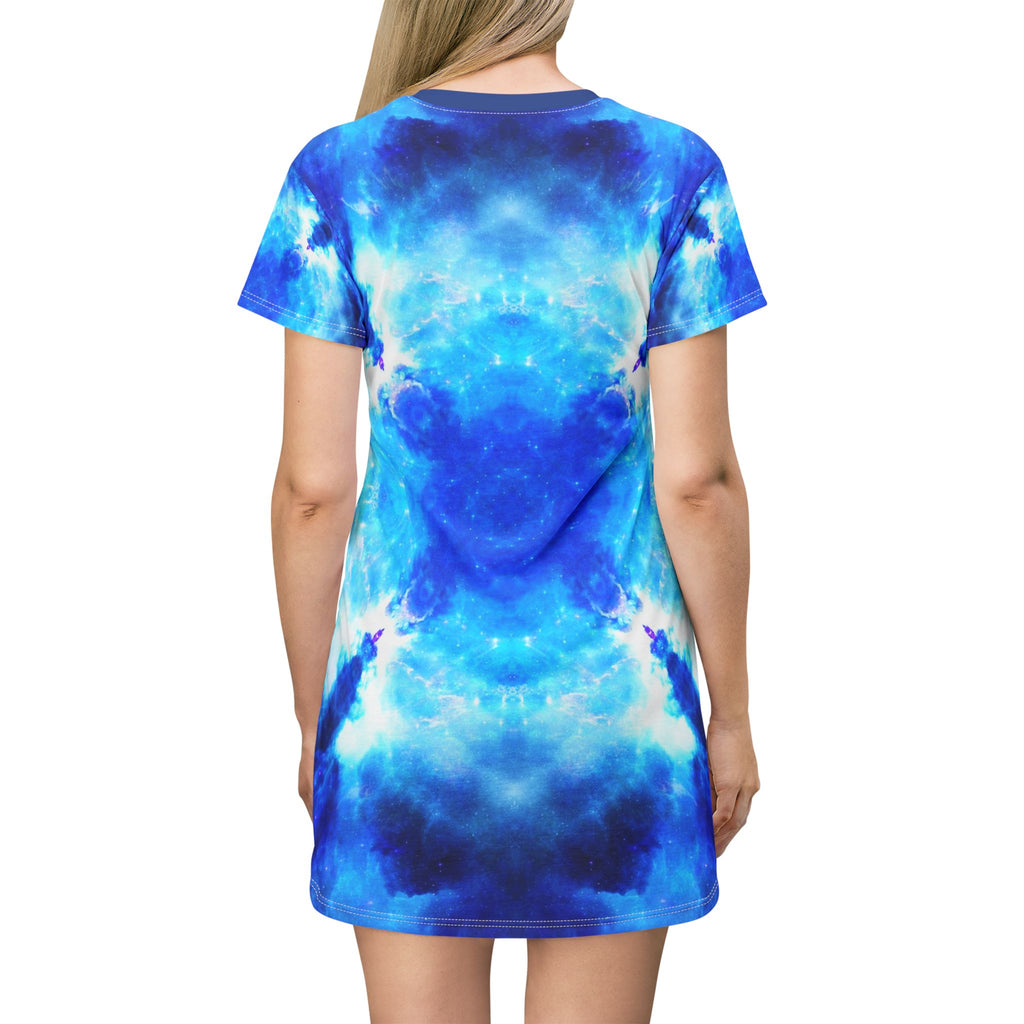 Amen Jin's Mandala of Dragon Fire Desires T-Shirt Dress