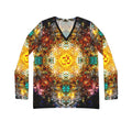 Amen Jin's Desire to Breathe Again Om Meditations Women's V-neck Shirt