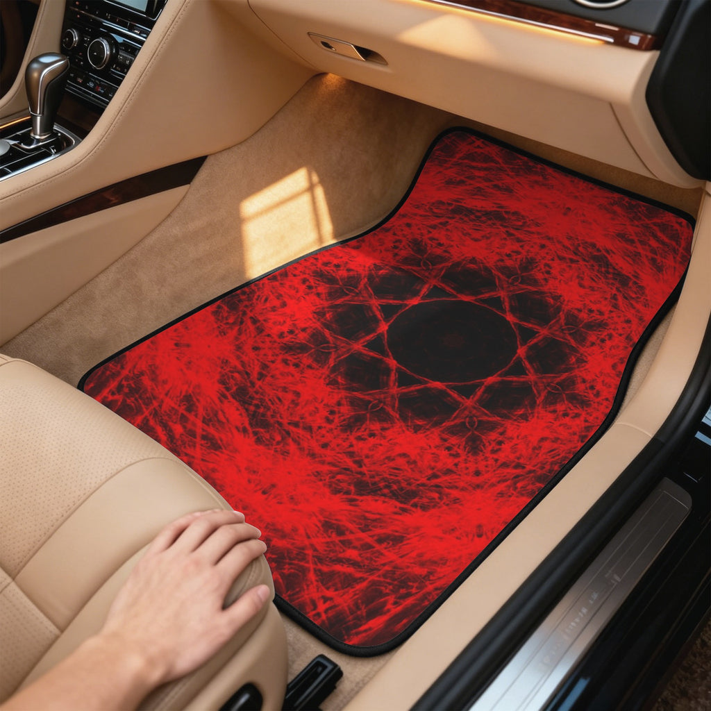 Katerina's Waiting for Hello Desires 4-Piece Car Floor Mats （Customized Separately）| Ships from USA