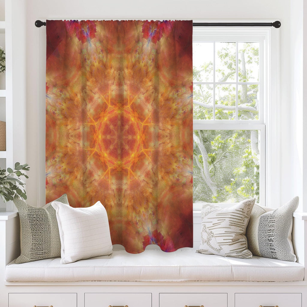 Katerina's Supernova Desires Window Curtain 52" x 63" ( 1 Piece ) | Ships from USA