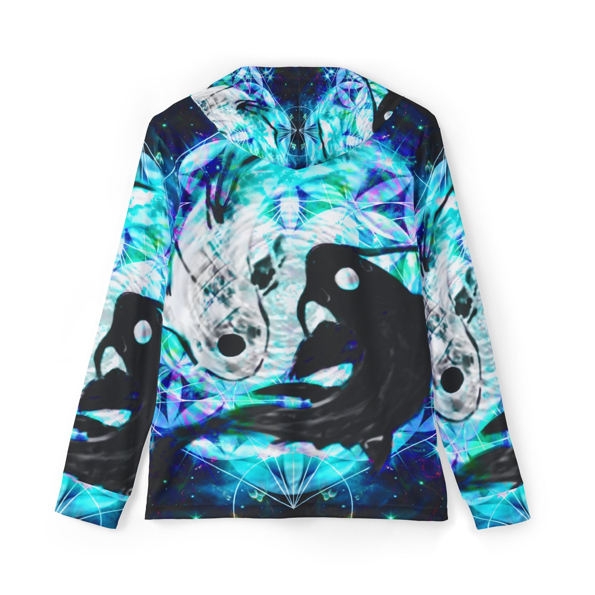 Katerina's Now and Forever Koi Desires Men's Sports Warmup Hoodie