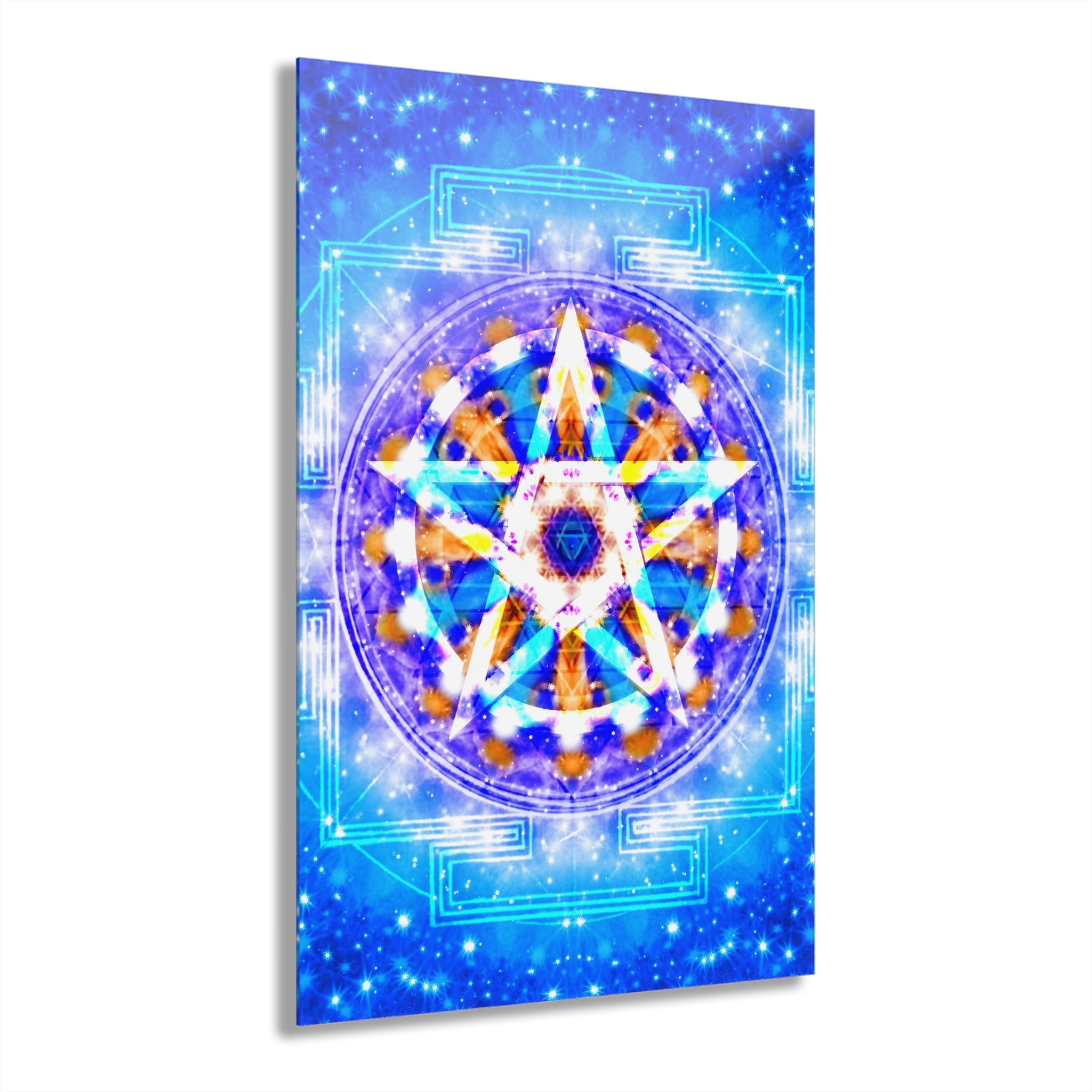 Katerina's Howls Tomorrow Girl Beltane Meditations Acrylic Print (French Cleat)