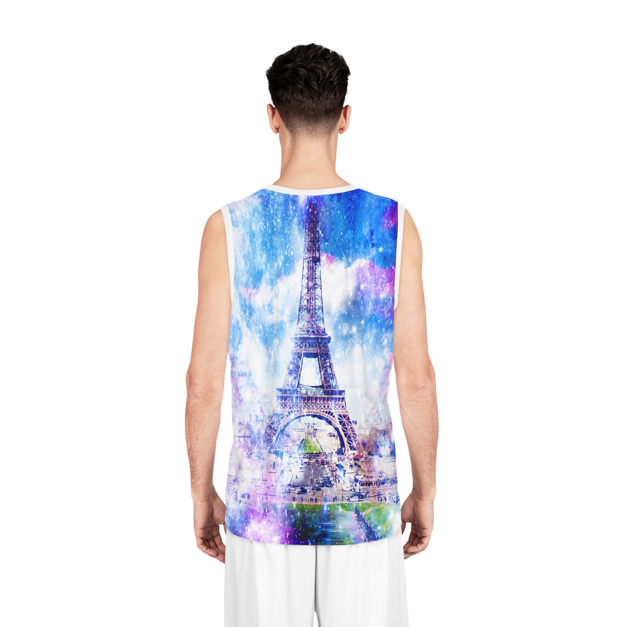 Rainbow Universe Parisian Dreams Basketball Jersey