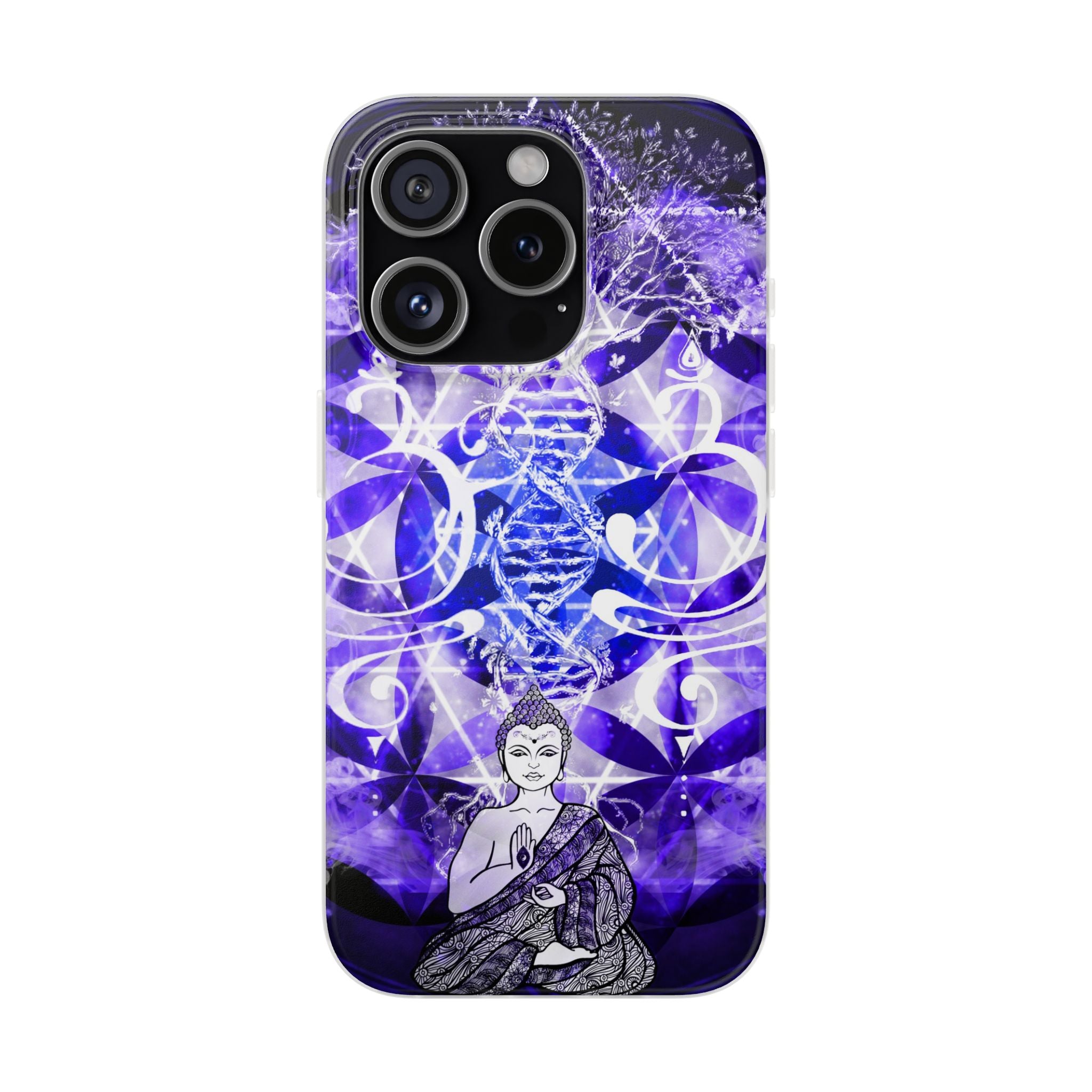 Katerina's Dragon's Eye Buddha Meditations Flexi Cases