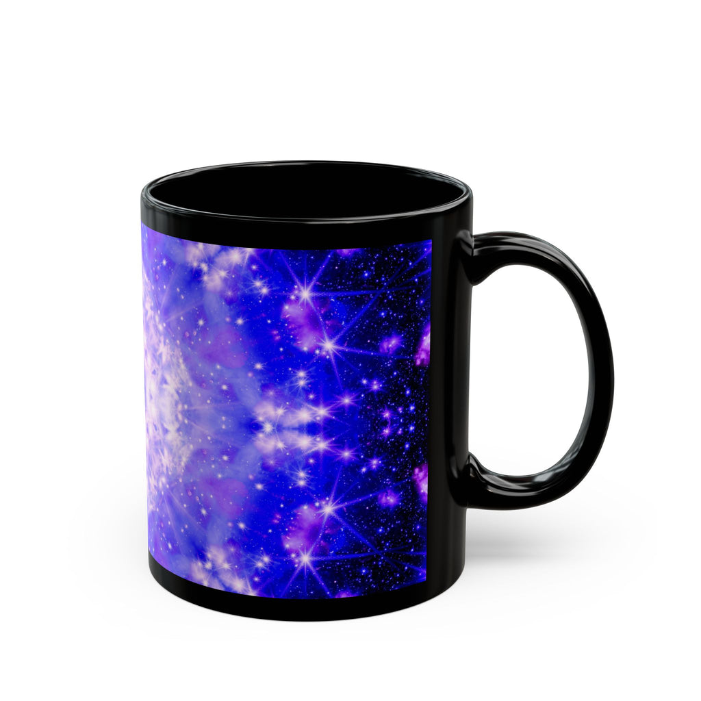 Katerina's Psyche Desires Black Mug, 15oz