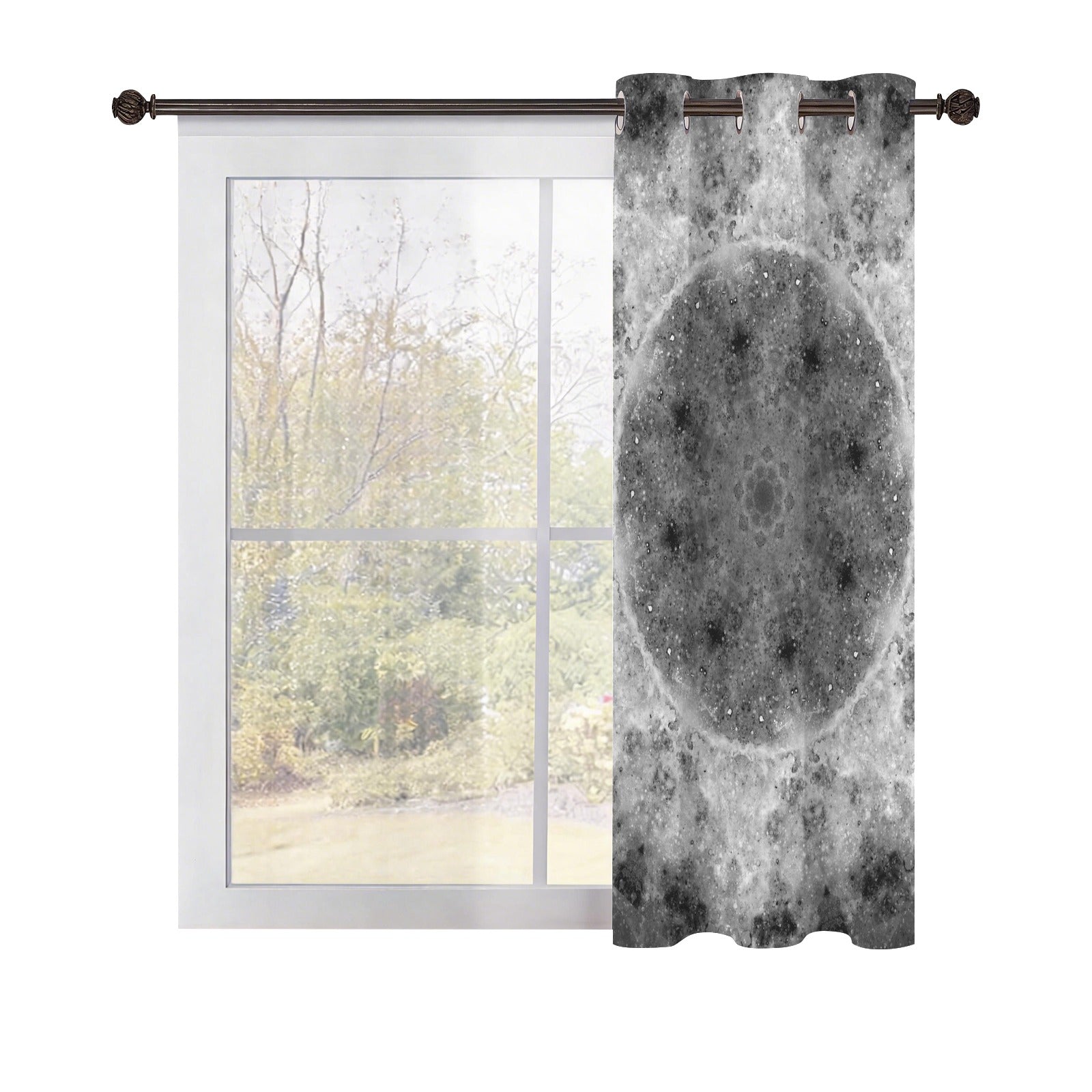 Katerina's You Are Not Forgotten Desires Grommet Curtain 42" x 63" ( 1 Piece ) | Ships from USA