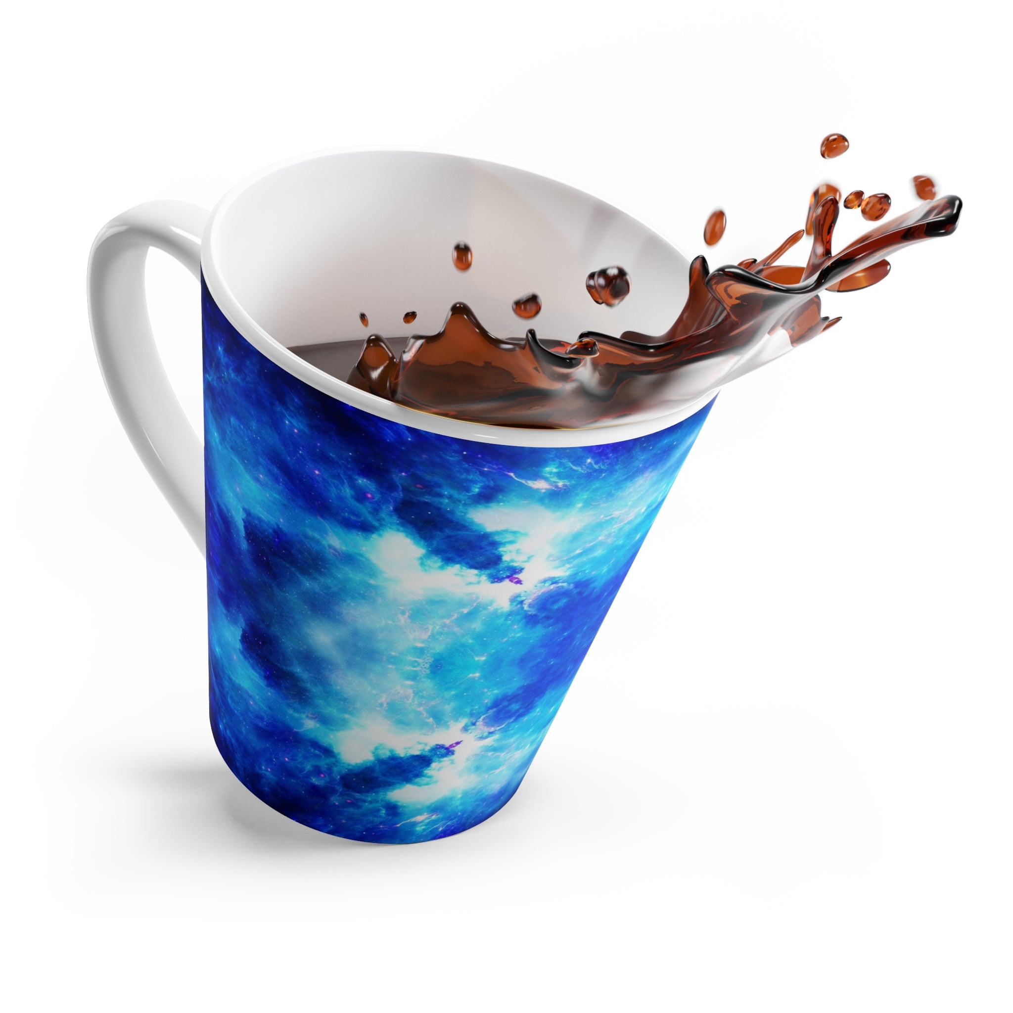 Amen Jin's Mandala of Dragon Fire Desires Latte Mug