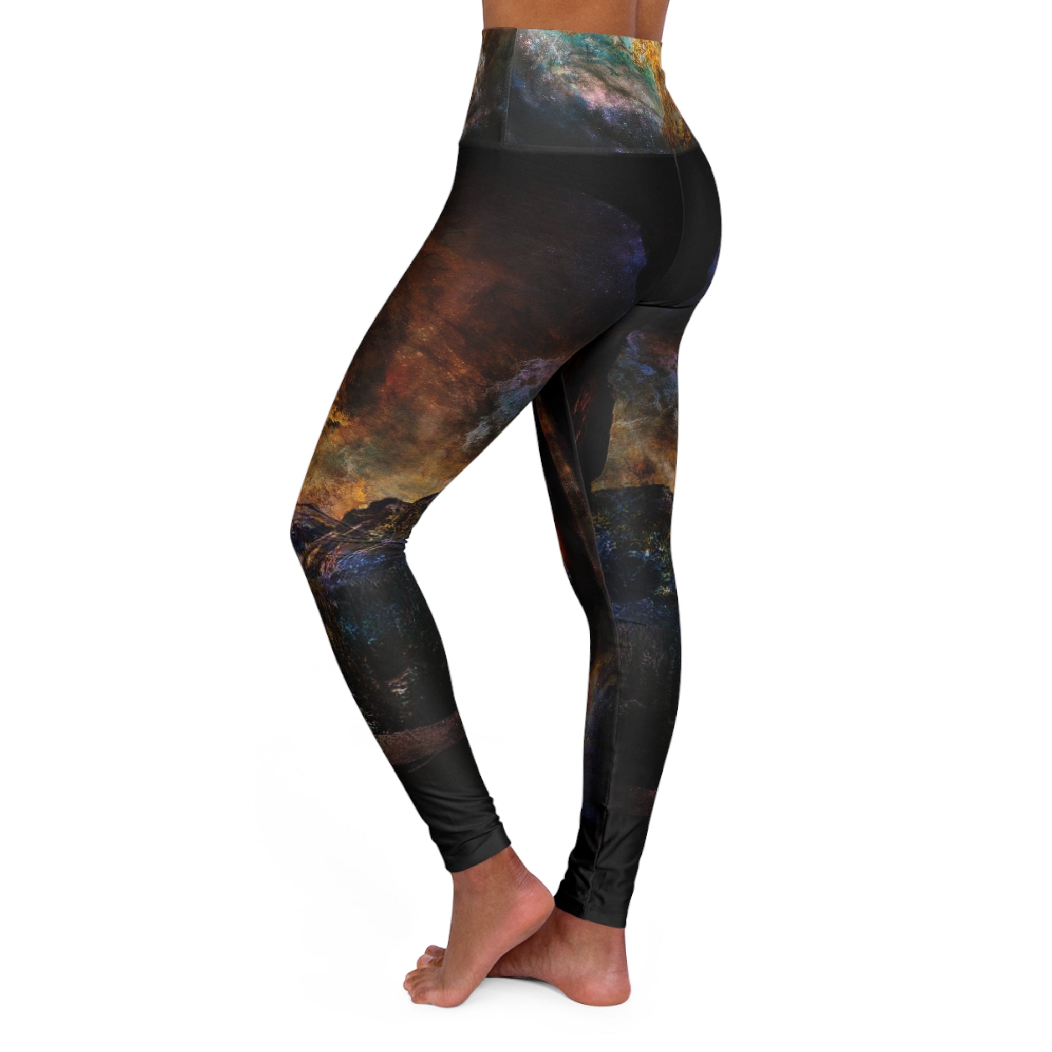 Breathe Again Hideaway Mountain Dreams High Waisted Yoga Leggings