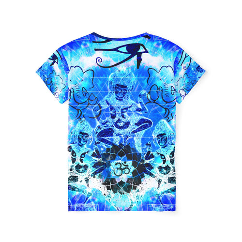 Amen Jin's Blue Sun Zen Meditations Women's Sports Jersey