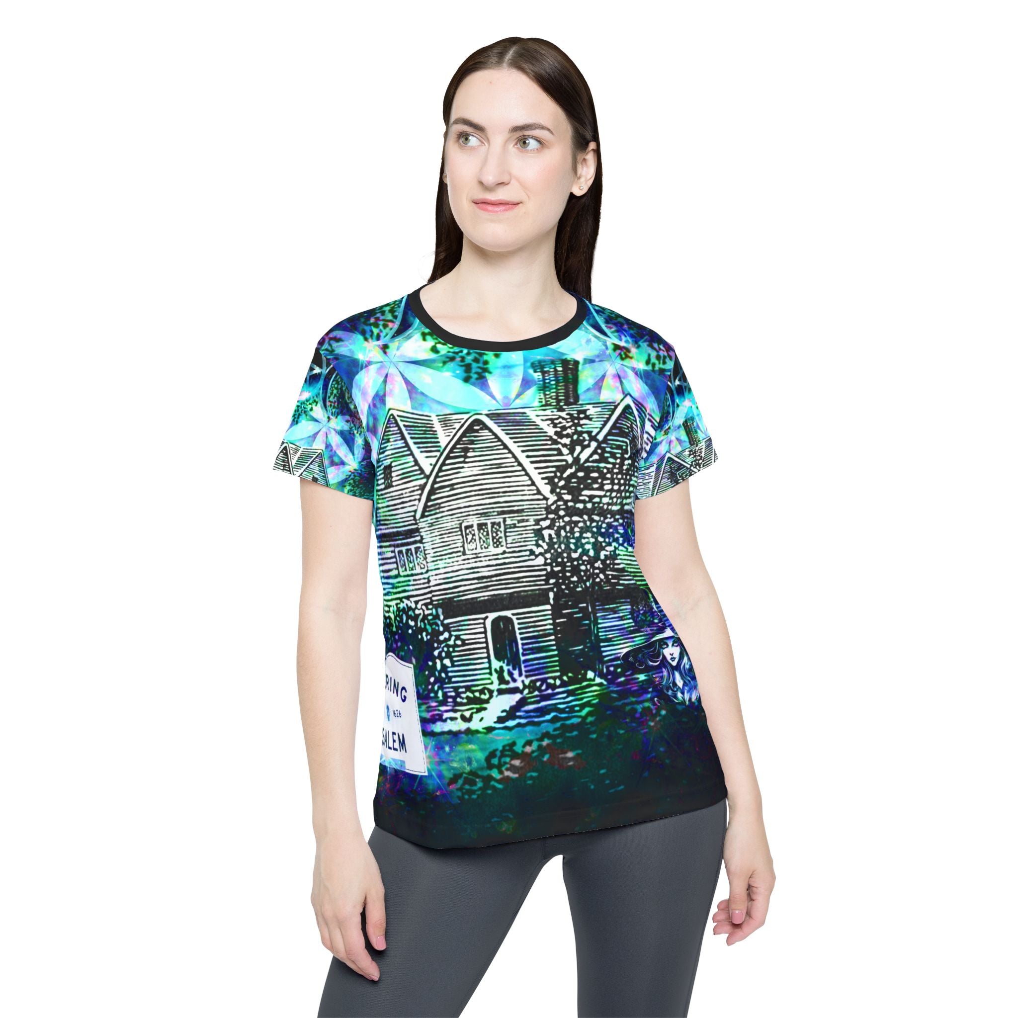 Katerina's Now and Forever Salem Witch Meditations Women's Sports Jersey