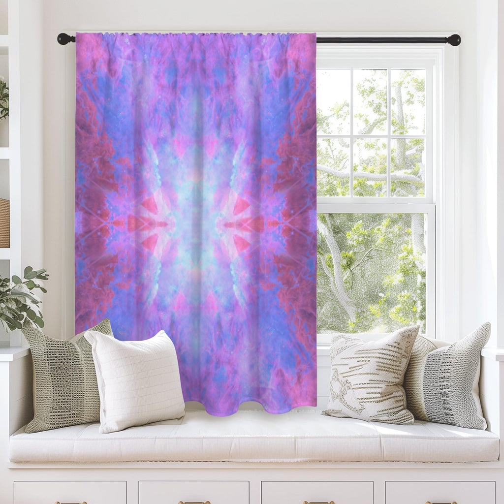 Katerina's Tomorrow Girl Desires Window Curtain 52" x 63" ( 1 Piece ) | Ships from USA