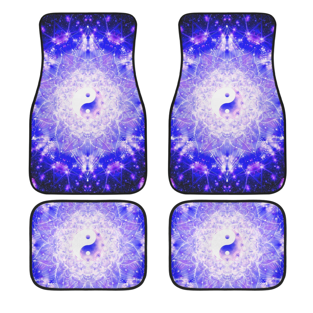 Katerina's Psyche Yin Yang Meditations 4-Piece Car Floor Mats （Customized Separately）| Ships from USA