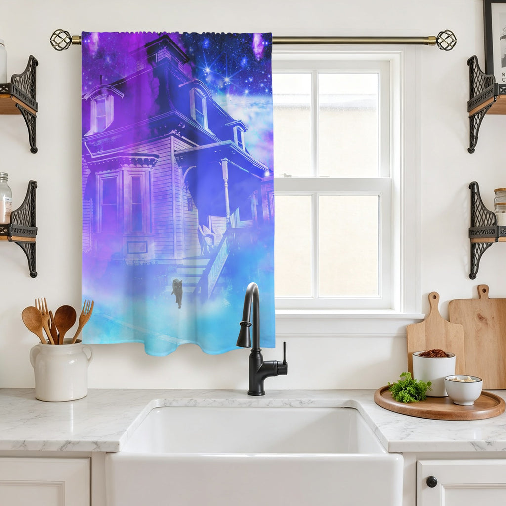 Amen Jin's Katerina's Eros & Psyche Desires Hocus Pocus Dreams Window Curtain 27.6" x 39.4" ( 1 Piece ) | Ships from USA